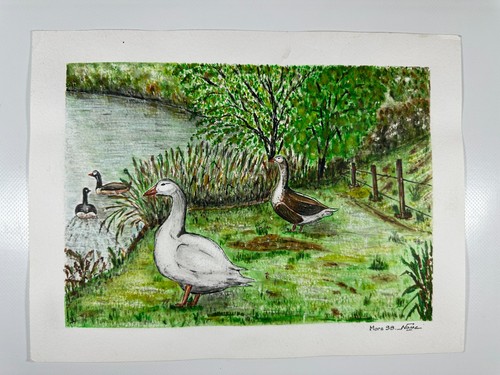 Peinture originale signée