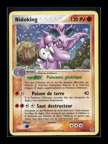 Carte pokémon nidoking - pokémon, 8/112