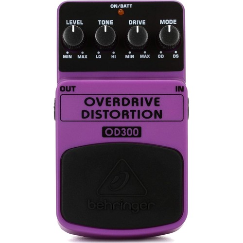 Pédale effets overdrive - pédale, d'effets