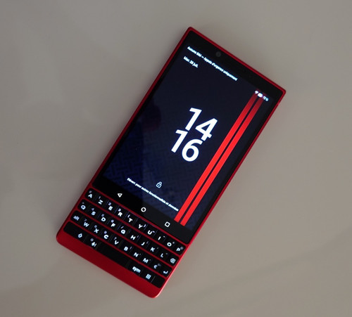 Blackberry key2 red azerty - azerty, –