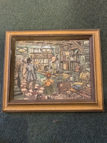 Anton pieck framed wall - wall, piece