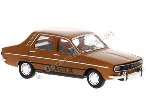1970 dacia 1300 marrón - marrón, 1:87