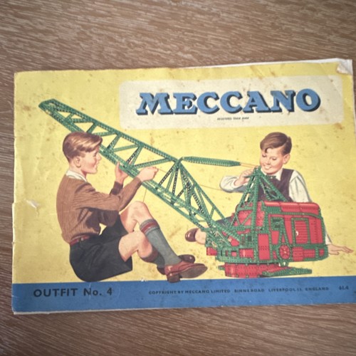 Meccano outfit 4 vintage - 4,
