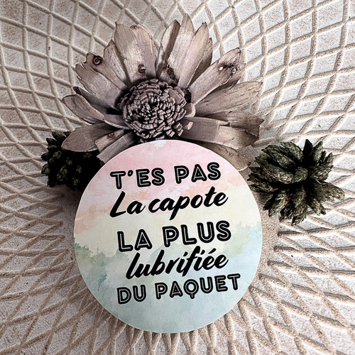 Stickers pas capote - -,