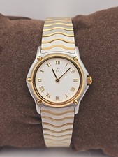 Ebel Classic Wave Quartz Swiss 18k & Stainless Steel Women's Wristwatch