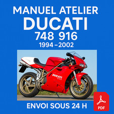 Manuel Atelier Ducati 748 916