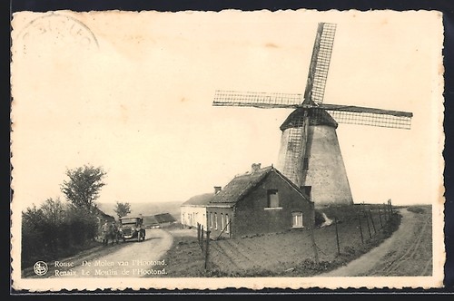 Cpa renaix ronse de molen - cpa, /ronse,