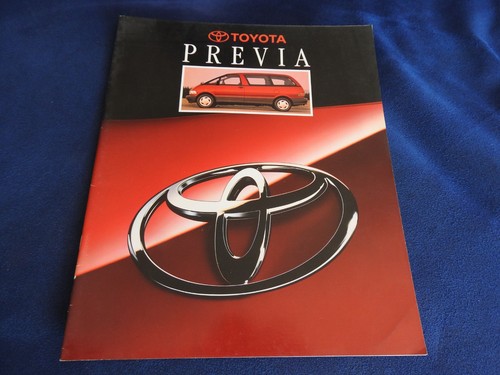 Catalogue toyota previa 1995 - toyota,