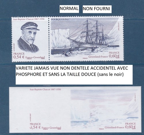 Variete exceptionnelle non - variete,