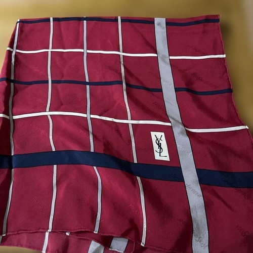 Foulard soie carreaux - soie,