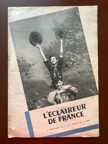 Revue scout éclaireur de - scout, "l'éclaireur