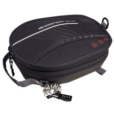Sacoche de selle moto Bagster LOCKER – 3.5 à 8.5 L – Universelle – Noire