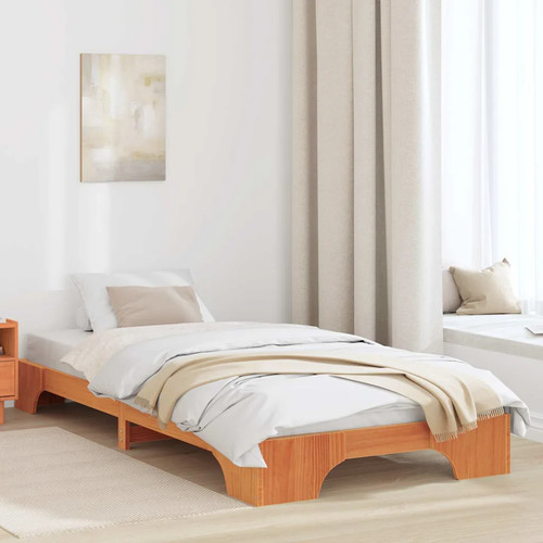 Cadre lit pin massif - massif,