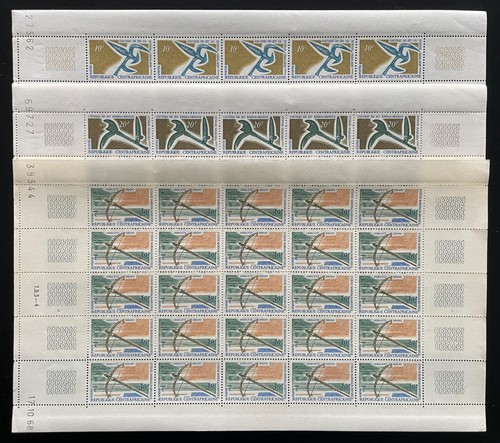 Centrafricaine 1968 109 111 - centrafricaine, 109-111