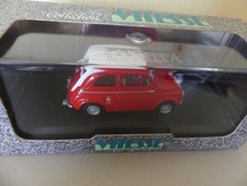 Vitesse 1:43 FIAT ABARTH 695 SS 1964 Red with White Roof ref:042B Boxed