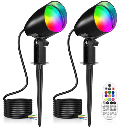 Spot led extérieur rgbw - spot,