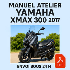 Manuel atelier yamaha xmax - atelier, 300