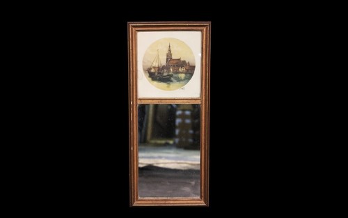 Petit miroir trumeau