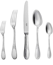 New ~ ERcuis Lauriers Silverplate 5 Piece Setting