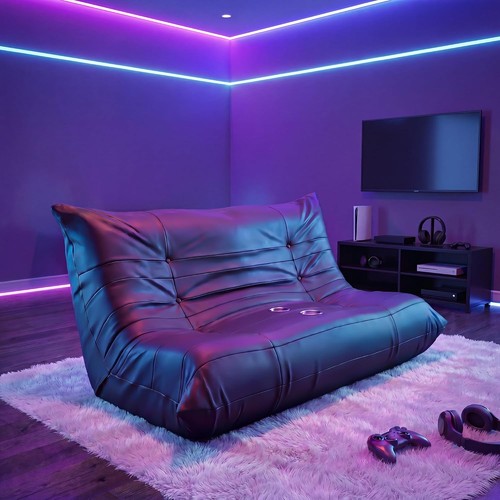Floor gaming chair boneless - gaming,
