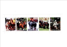 CHEVAL CHEVAUX - TIMBRE TCHAD