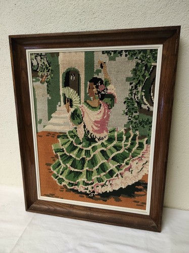 Tapisserie canevas danseuse - canevas,