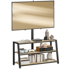 HOMCOM Meuble TV 108x41x135cm