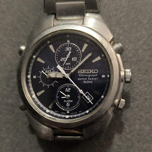 Seiko chronograph alarme 50 - seiko,