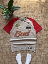 Vintage 2007 Bud Nascar F1 #8 Racing Tee By Chase Size M Men's