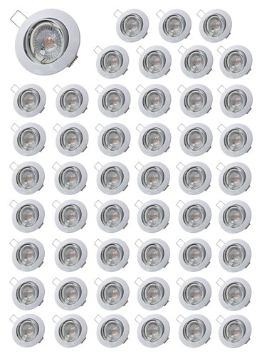 Lot spot led ronde - led, blanc