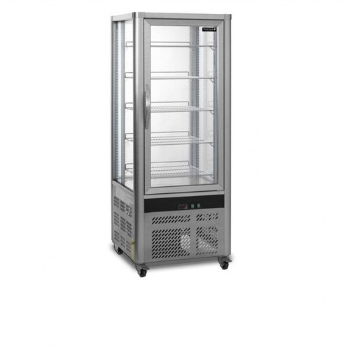 Vitrine aluminium ventilée