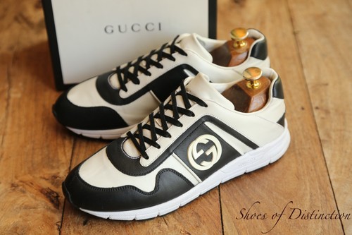 Gucci chaussures cuir - gg,