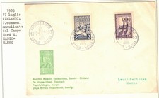 S56397 FINLANDE 1953 Housse