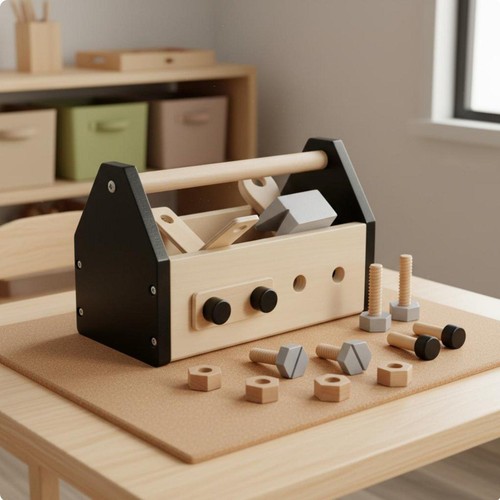 Caisse outils bois - outils,