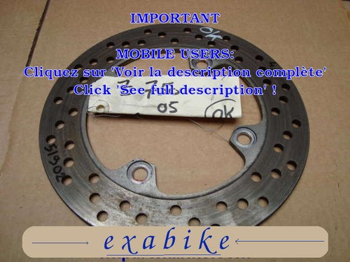 Disque arriere pour kawasaki - arriere,