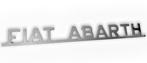 Lettrage fiat abarth - fiat, pour