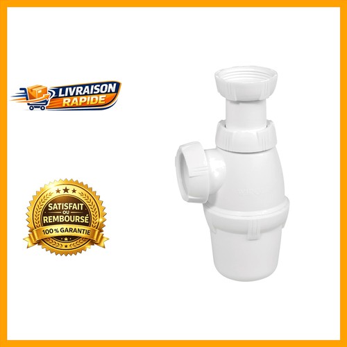 Siphon lavabo blanc ø32 - de,