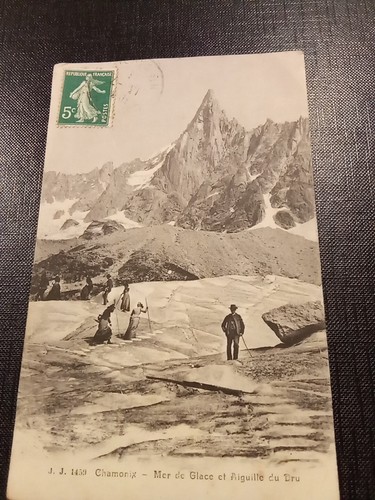 Cpa chamonix mer de - (74),,