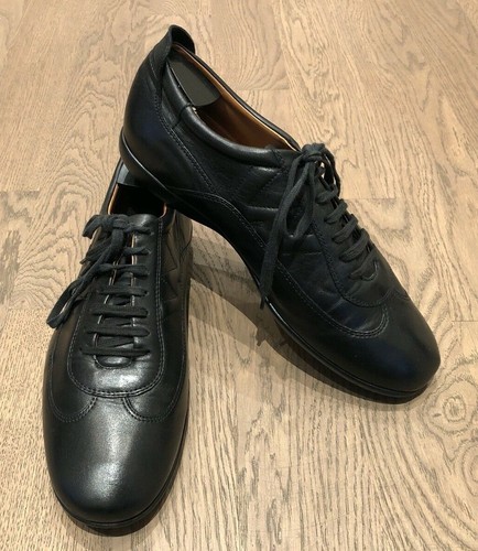 Baskets en cuir noir - ***,
