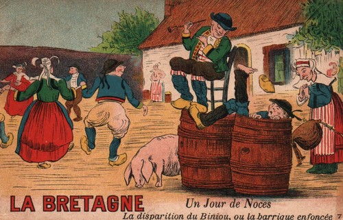 Cpa bretagne un jour - 29,
