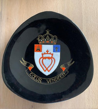 ASSIETTE EN EMAUX DE LONGWY