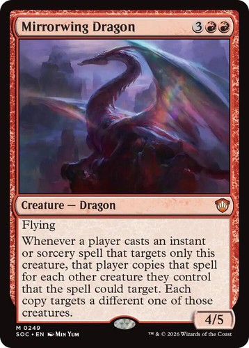 Mirrorwing dragon commander - dragon,