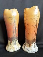 Legras? / Paire de vases en