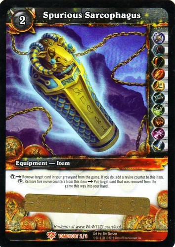 Wow spurious sarcophagus carte - spurious,
