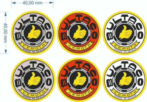 Star sam sticker - star, bultaco