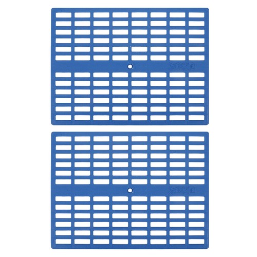 Rabbit cage mat blue - blue, small