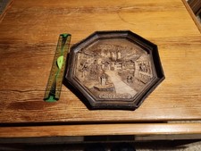 Belle Plaque Bois "Gruyeres" -