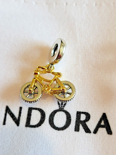 Charm pandora vélo argent - charm,