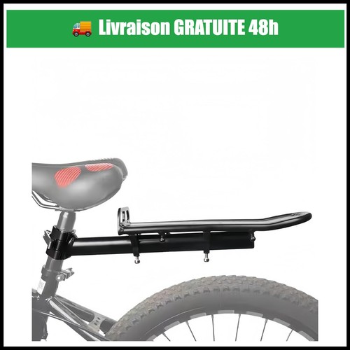 Porte bagages arrière vélo - porte-bagages,