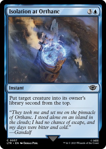 Isolation orthanc ltr - orthanc, [ltr